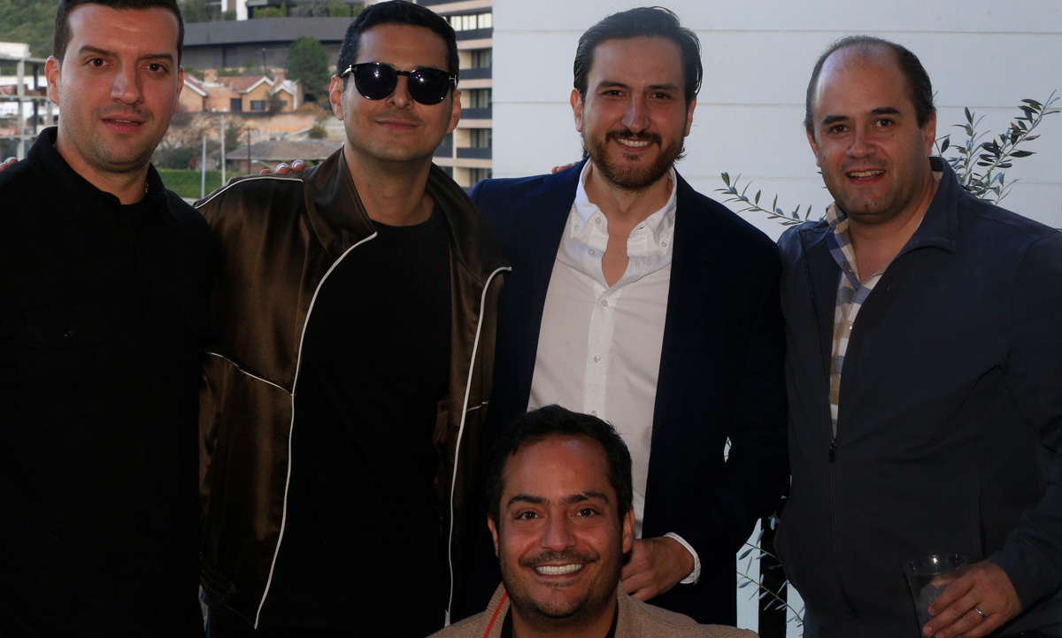 Carlos Rubio, Daniel Cantisani, Fermín Montemayor, Eduardo Díaz y Carlos Kalifa / Foto: Daniel Saldívar