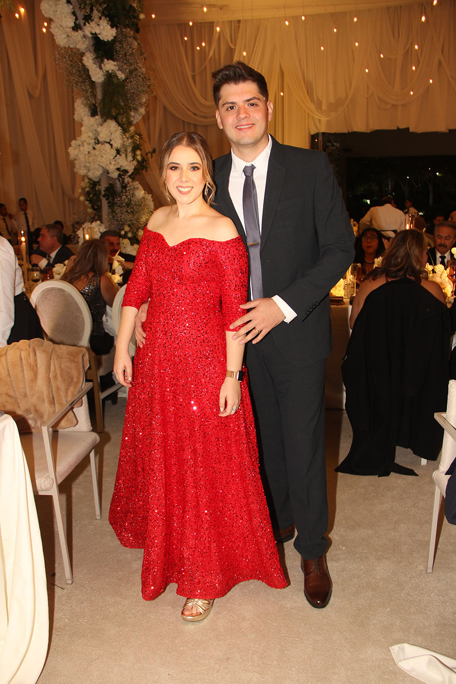 Andrea Rebeil y Luis Villarreal