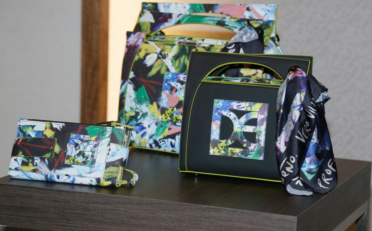 Billetera, bolsos y calzado integran la nueva colección / Foto: Omar Valdez