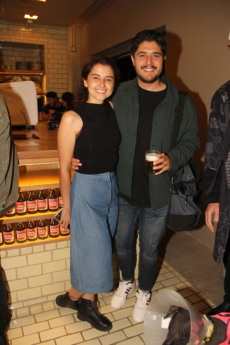 Coral Tejeda y Eduardo Flores.