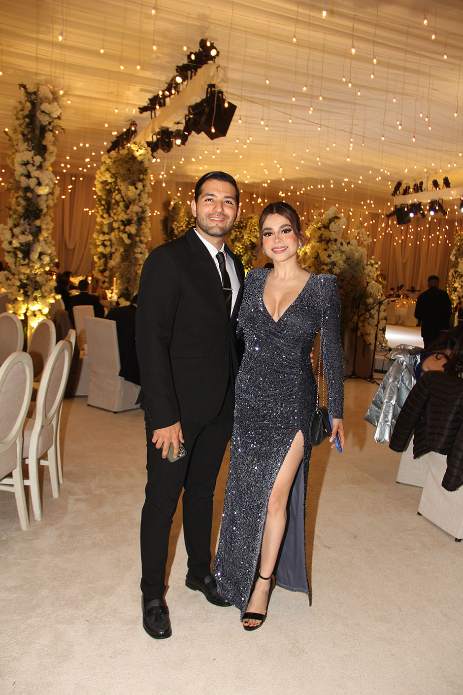 Daniel Marroquín y Pamela Longoria