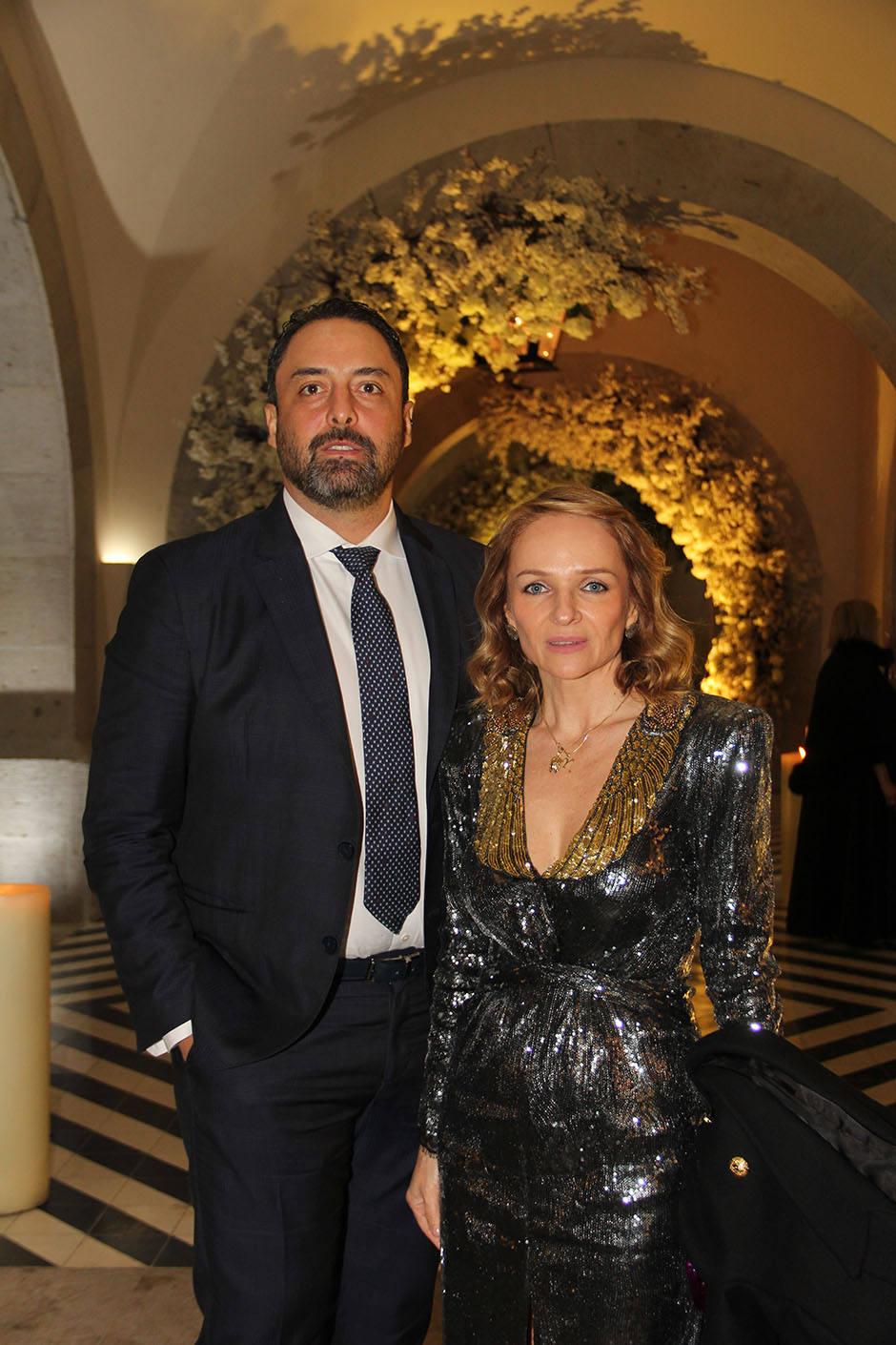 Diego Calderón y Yelena Povaguina