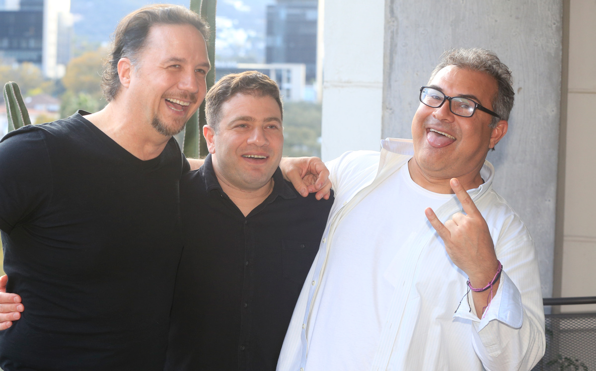 Evaristo Suárez, Fuad Zetuna y Ramón Ruiz / Foto: Daniel Saldívar