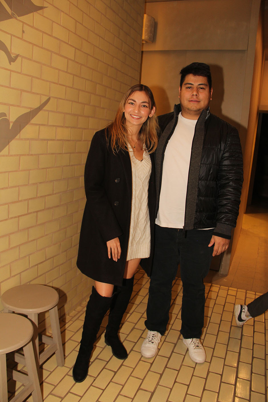 Gisella Carrillo y Salvador Vallejo.