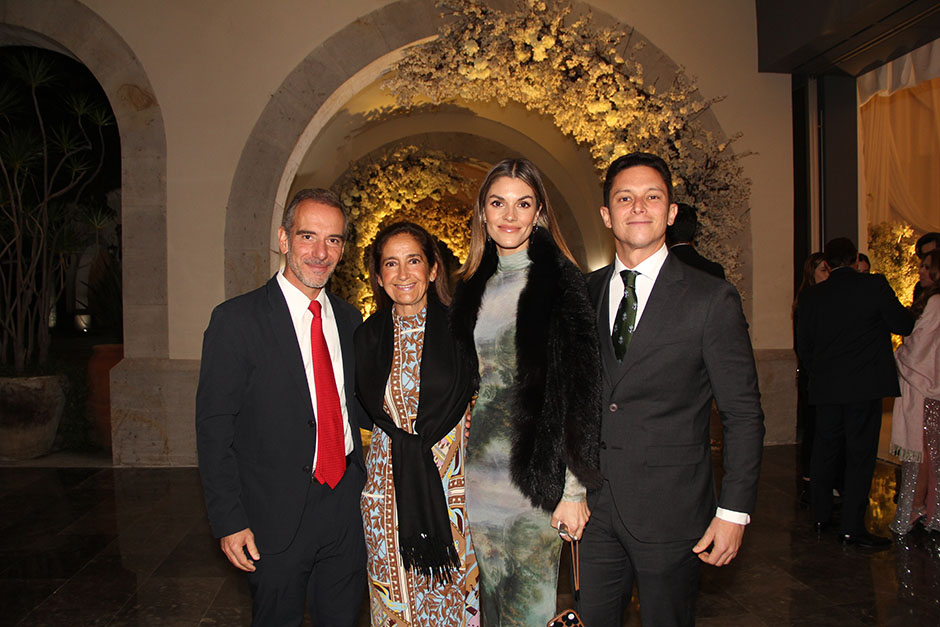 Jaime Domene, Cecilia Contreras, Nicky Versteeg y Roberto Figueroa