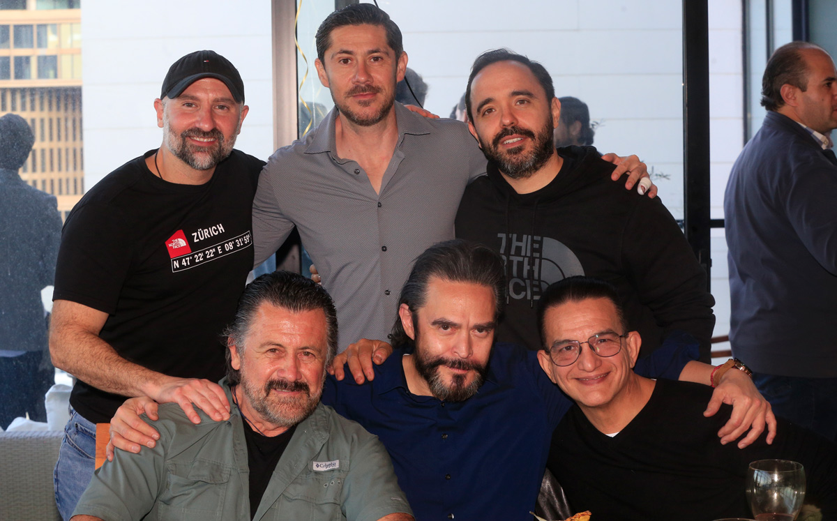 Pedro García, Fito Cantú, Daniel González, Enrique Bravo, Martín Garza y Luis Ángel Soto / Foto: Daniel Saldívar