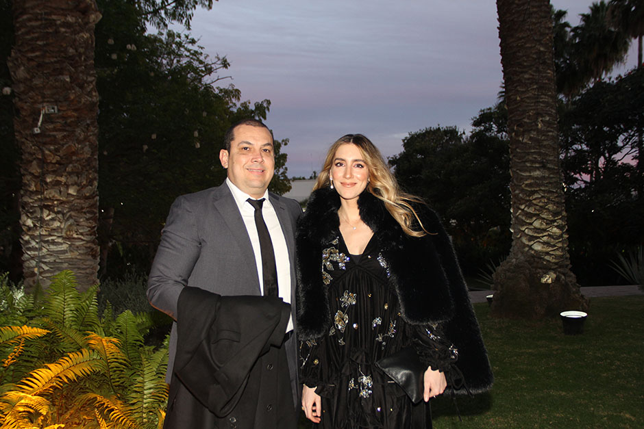 Rafael Tejeda y Roxana León