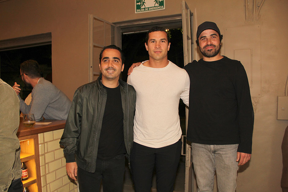 Santiago Llamas, Juan Diego Llamas y Javier Llamas
