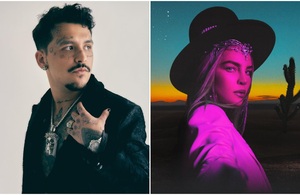 Así fue la reacción de Nodal a la canción de Belinda, "Cactus" (Foto: Instagram)