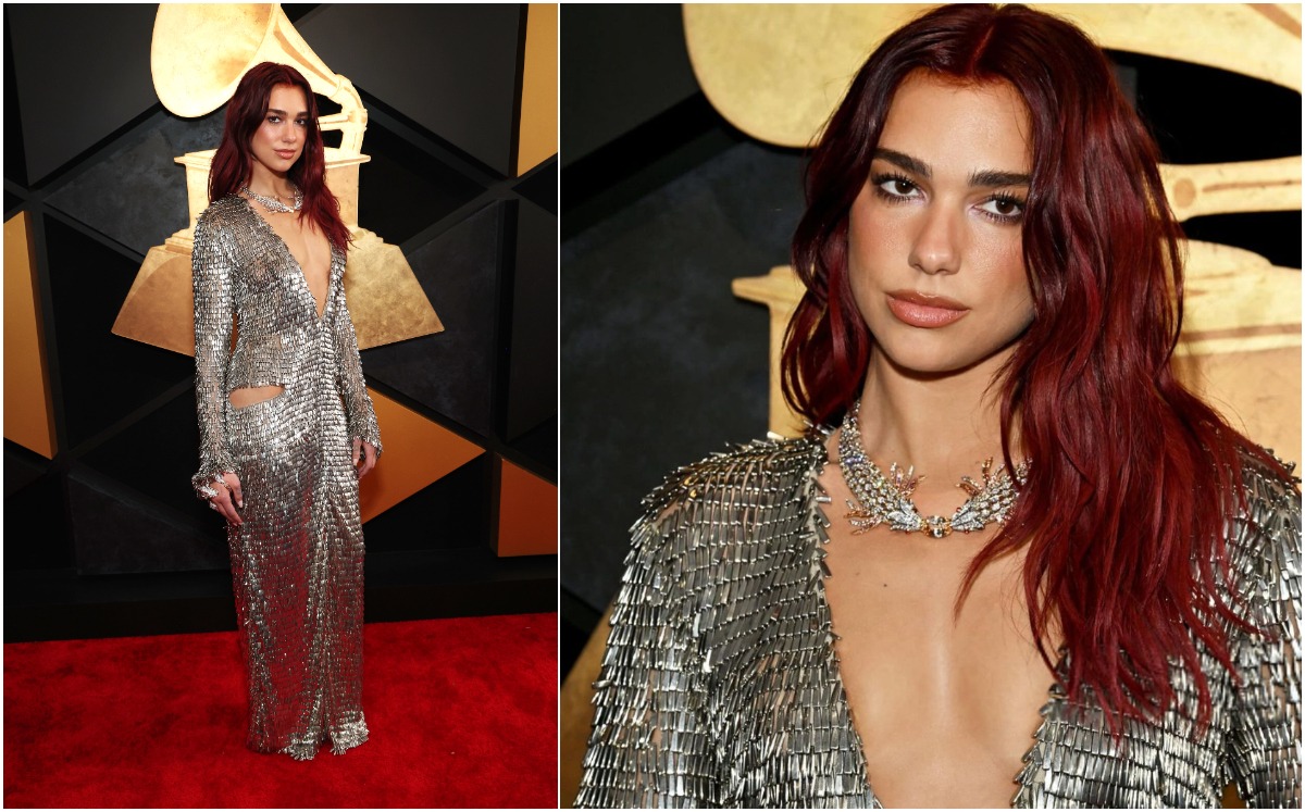 Dua Lipa llega a los Grammy acompañada de un hombre; ¿quién fue? (Getty Images)