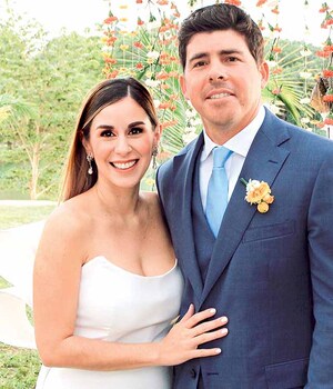 KARLA CID Y MARCELO CAZAUBON la feliz pareja