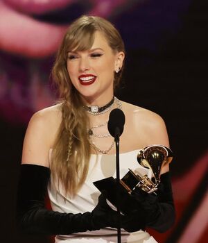 Taylor Swift anuncia NUEVO álbum en plenos Grammys 2024 (Foto: Getty Images)
