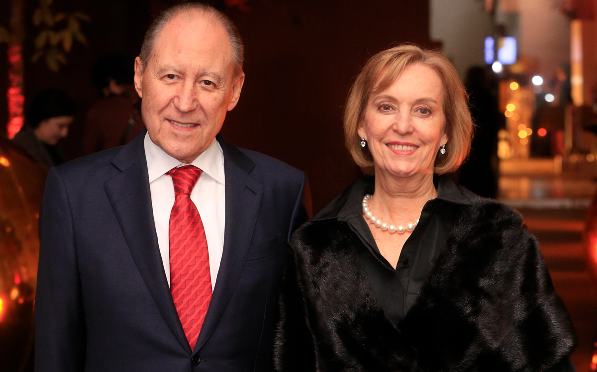 Alberto De la Garza Evia y Tata Páez de De la Garza Evia / Foto: Daniel Saldívar