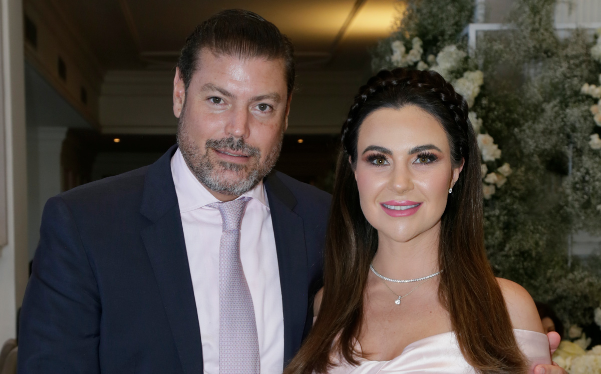 Alejandro Gallardo y Florencia Maycotte de Gallardo / Foto: Omar Valdez
