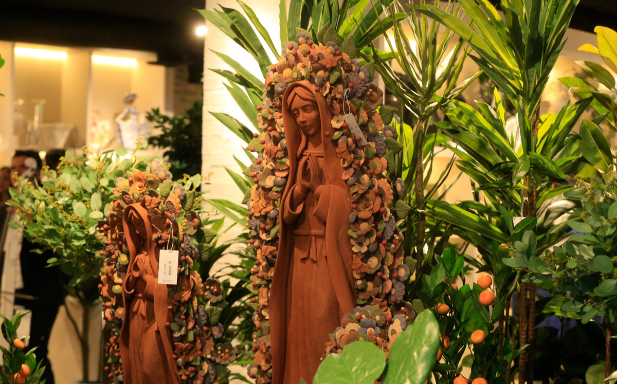 Artículos para la decoración / Foto: Daniel Saldívar