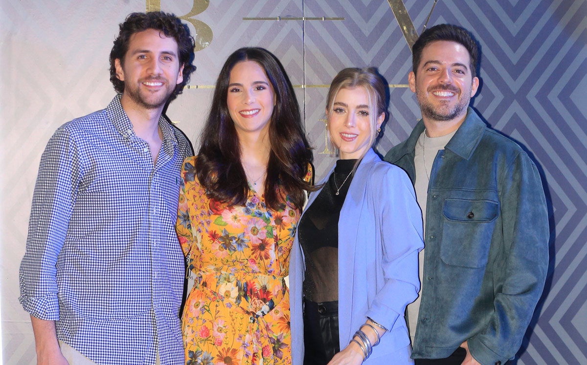 Christian Sánchez, Karla Troncoso, Lory Dávalos y Óscar Ramírez / Foto: Daniel Saldívar