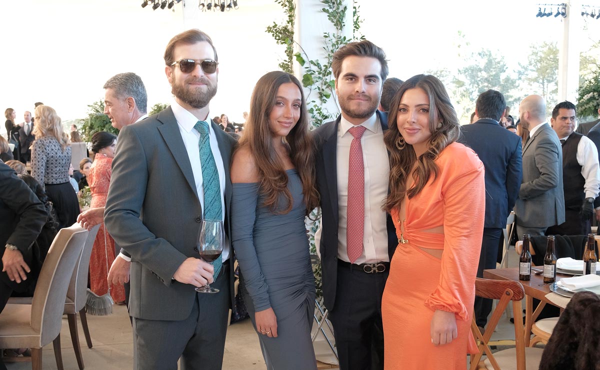 Gabriel, Katia, Chema y Natalia