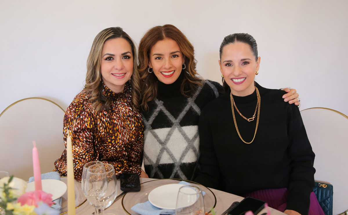 Laura, Renata y Angélica