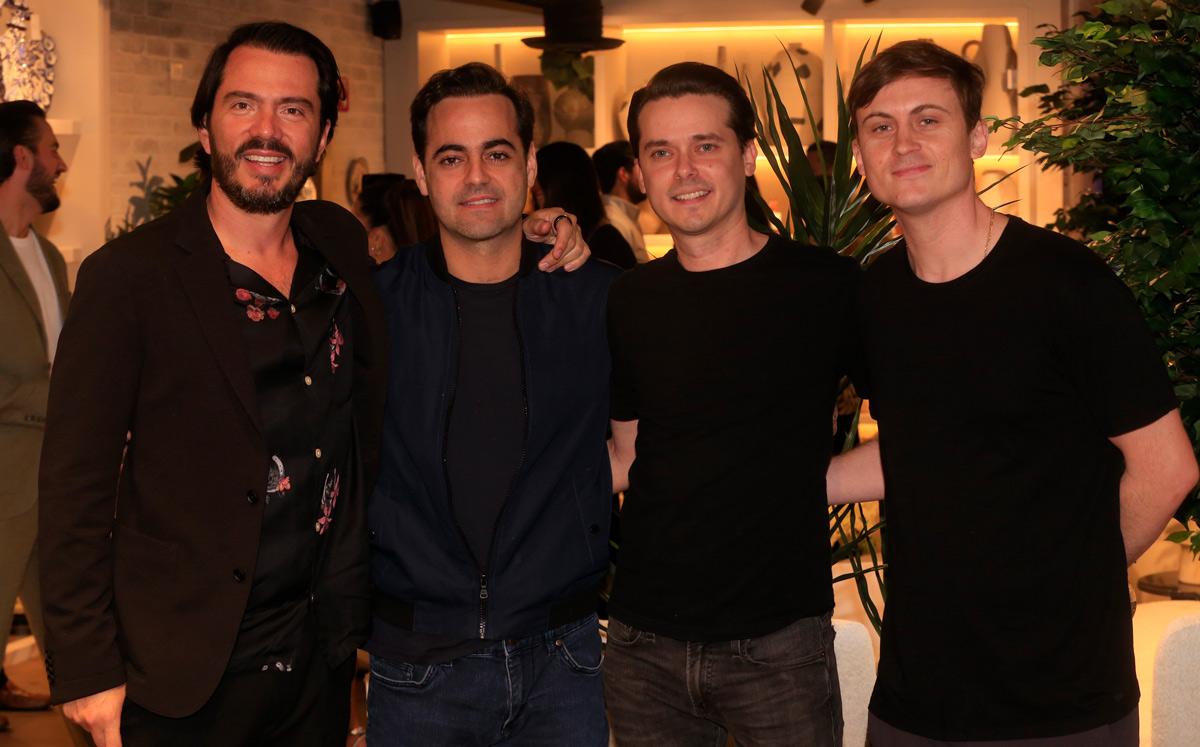 Miguel Tame, Mariano Ruiz, Bob Azcárraga y Jorge Medrano / Foto: Daniel Saldívar
