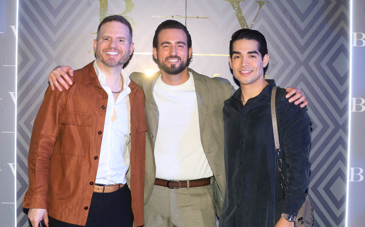 Raúl Benavides, Mario Blásquez y Carlo Cáceres / Foto: Daniel Saldívar