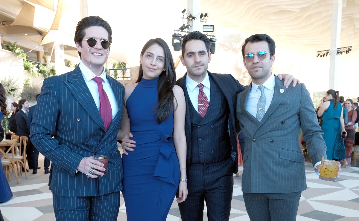 Rubén, María José, Arturo y Joserra