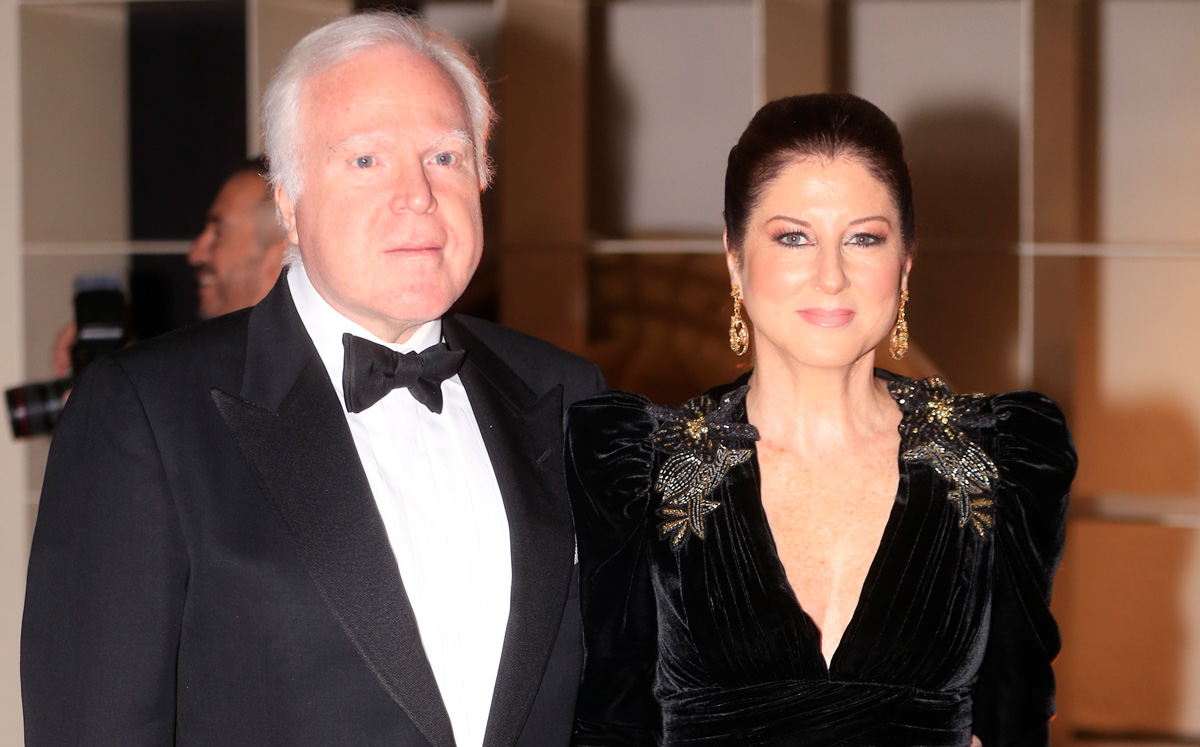 Samuel Sandler y Frida Fascovich de Sandler / Foto: Daniel Saldívar