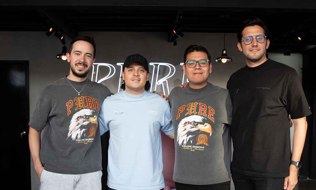 Juan Pablo Martínez, Alejandro Martínez, Eduardo Tecuapacho y Alan Cano