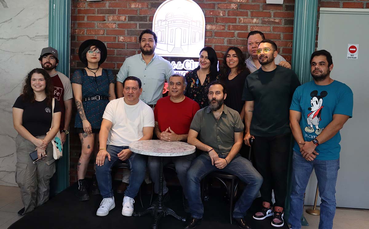 Reparto de DESDE LA PENUMBRA / Foto: Ingrid Guerrero