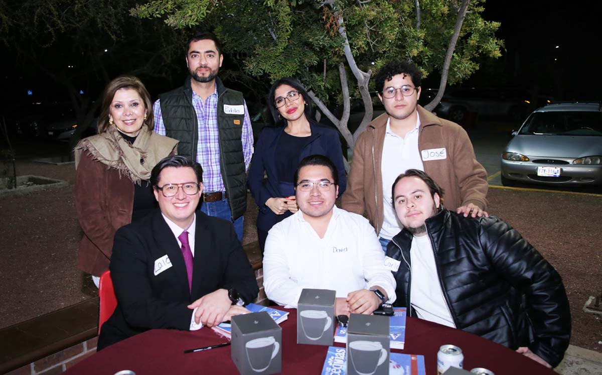 María, Pablo, Yami, José, Lalo, David y Carlos
