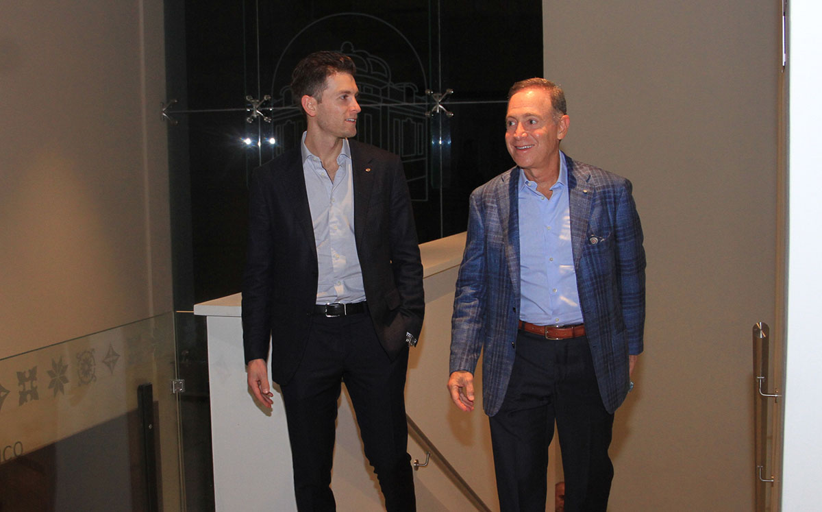 DAVID FLEISHMAN Y ROBERT FLEISHMAN en el Museo de la Ciudad Tampico