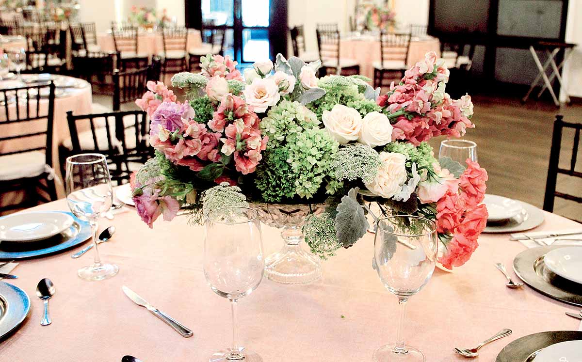 Detalles florales a cargo de Opciones