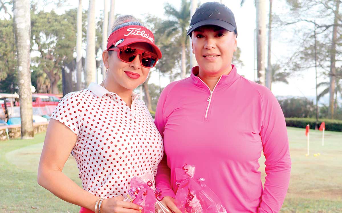 JESSICA DÁVILA Y PAMELA CUETERA llegaron al Club Campestre Tampico para celebrar a Miriam Ayala y Fernanda Duarte