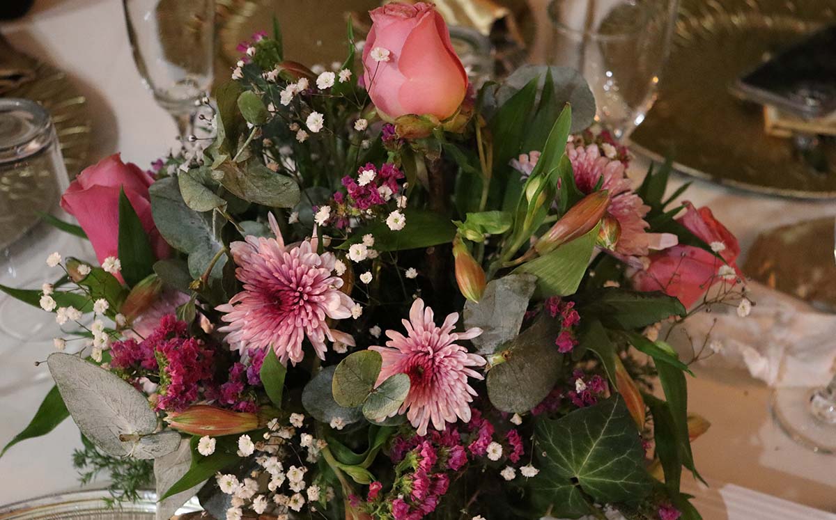 Detalles florales a cargo de Gregoria Castro