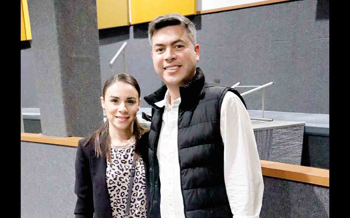 GLADYS OZUNA Y ROBERTO LEÓN nos regalaron sus mejores sonrisas