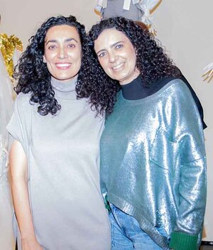 Penélope De la Madrid y Sarai Fragua (Fotos: Yanahui F. Sevilla)