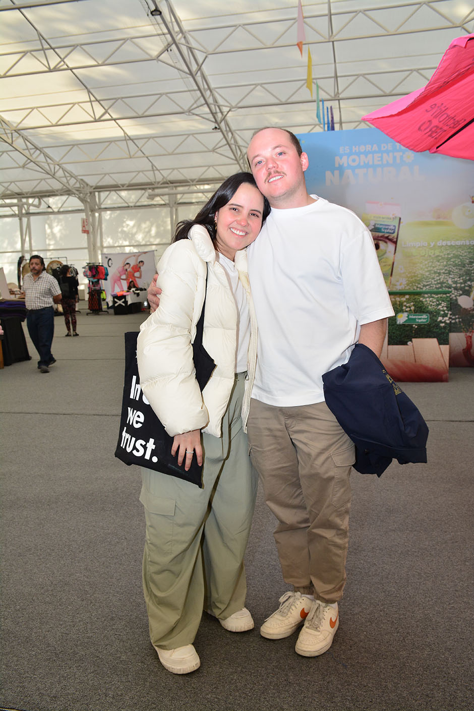 Andrea Cervantes y Juan Diego Hernández de Obeso