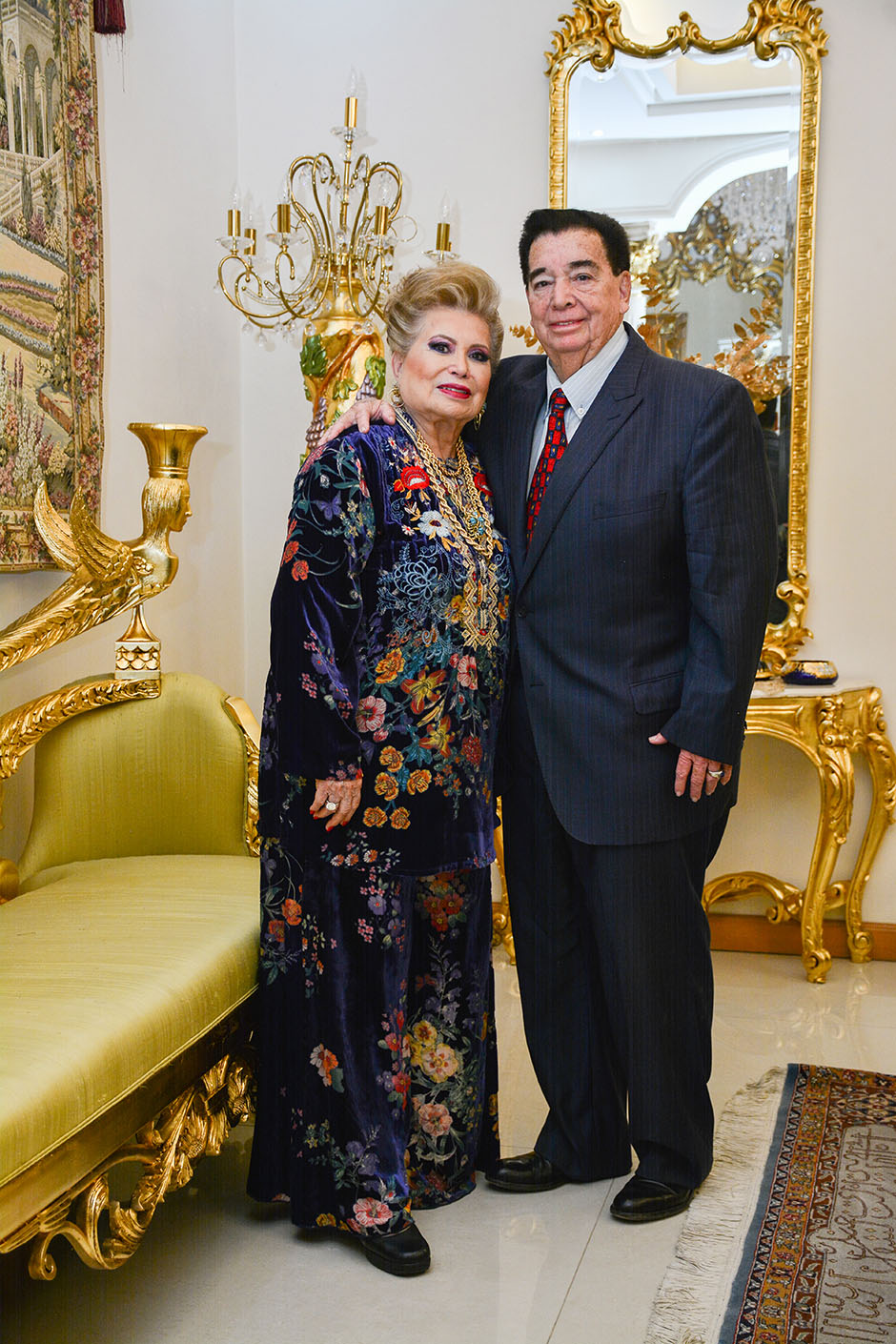 Cecilia Michel y Rafael Becerra