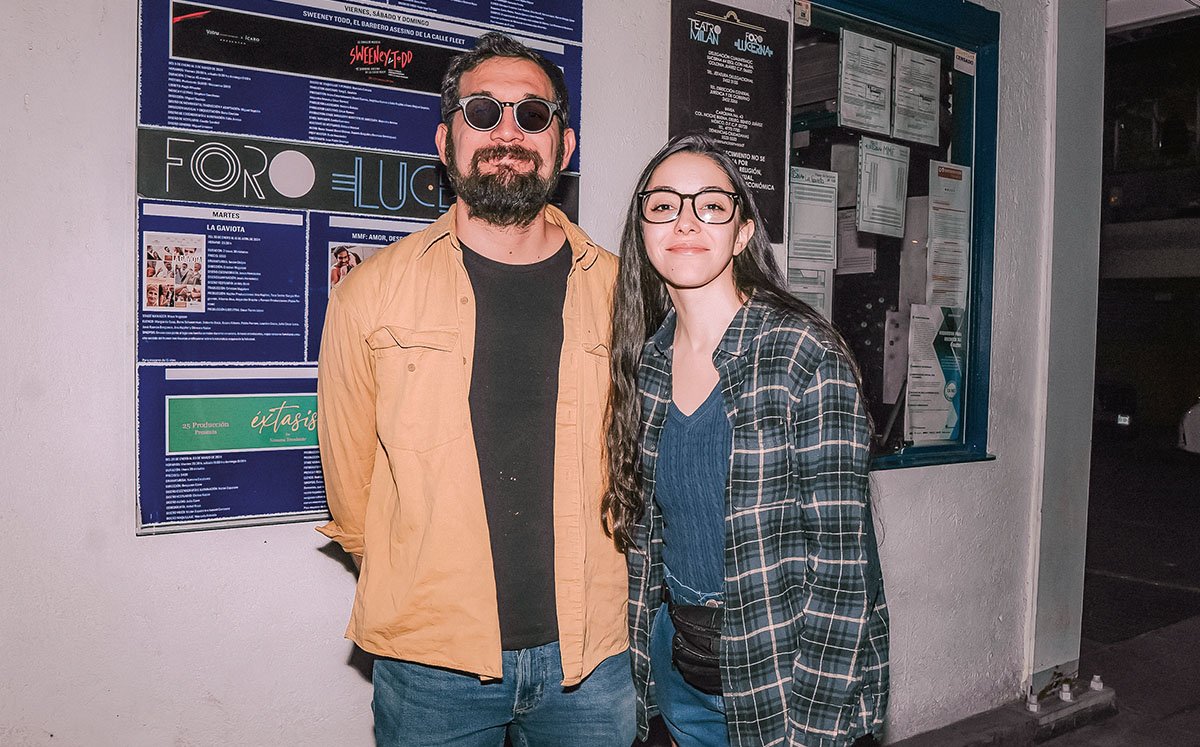 Ed Quezada y Andrea Quintero