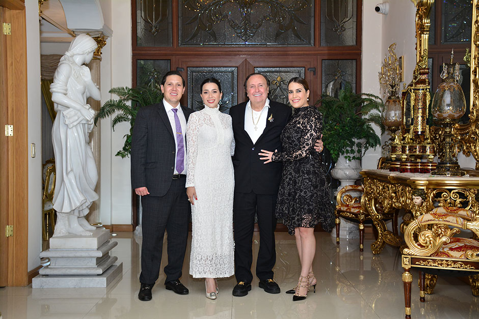 Germán Villaseñor, Marifer Michel, Enrique Michel y Susana Michel
