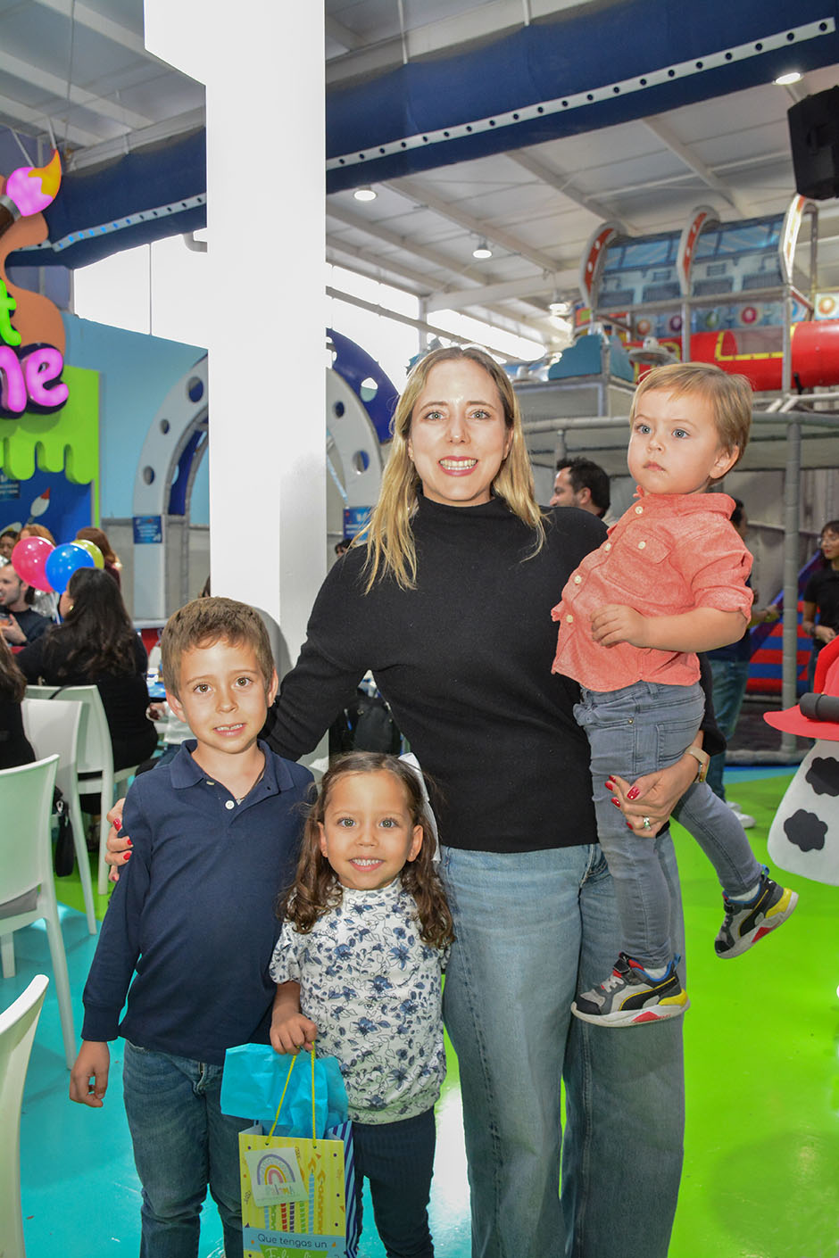 Marifer Martínez, Esteban Arregui, Juan Diego Arregui y Paloma Arregui
