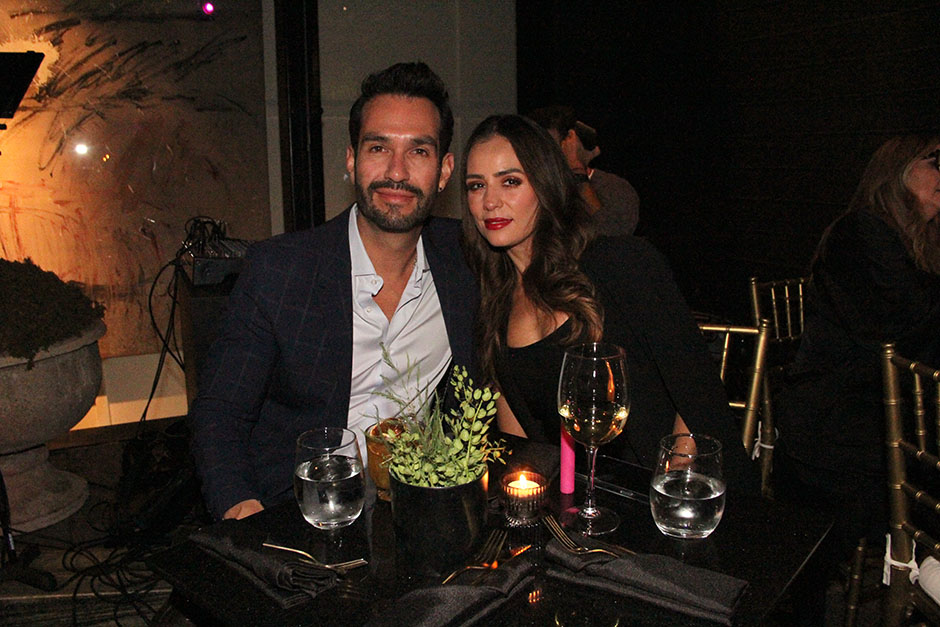 Rafel Ledesma y Georgina Villaseñor.