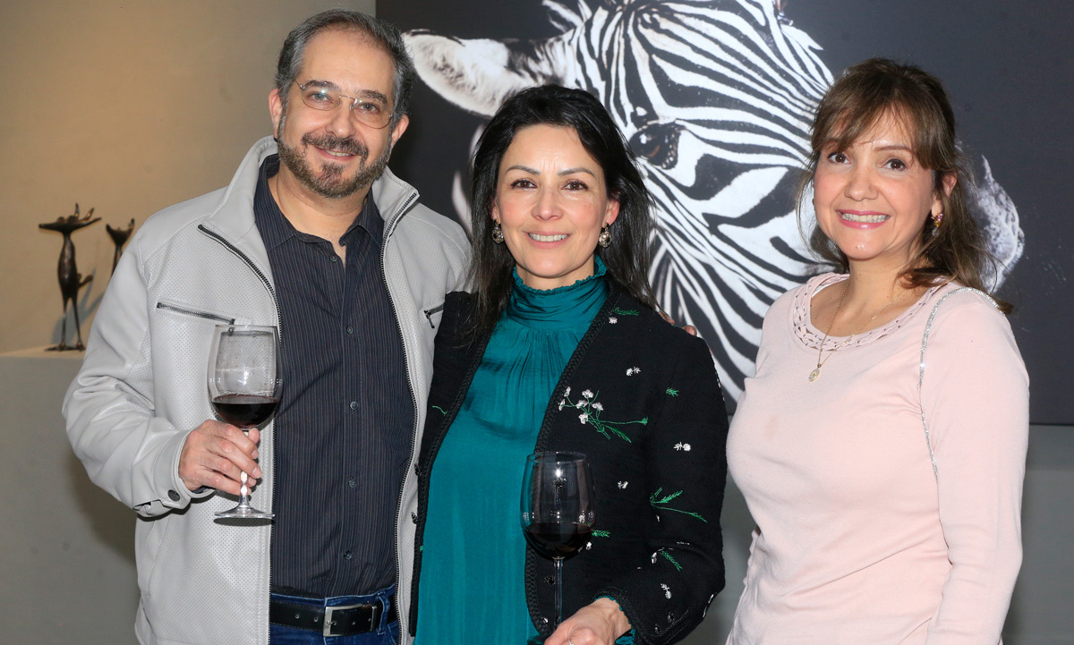 Antonio Abimerhi, Martha Flores y Gaby Arreola / Foto: Daniel Saldívar