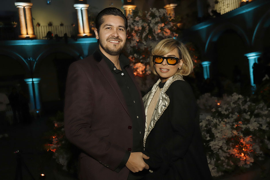 Alaim Baruch y Paulina Luna