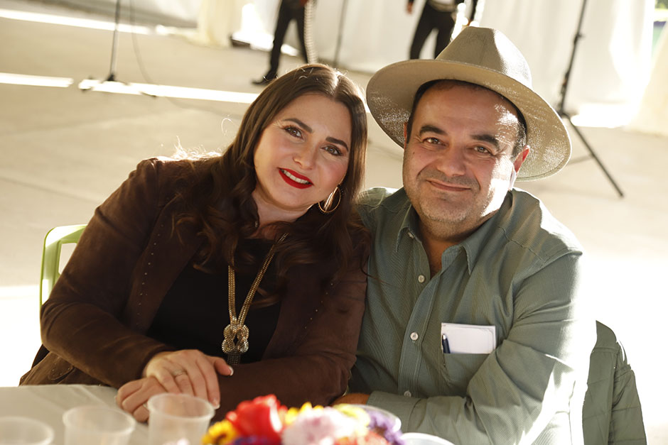 Berenice Gutiérrez y Fernando Hernández