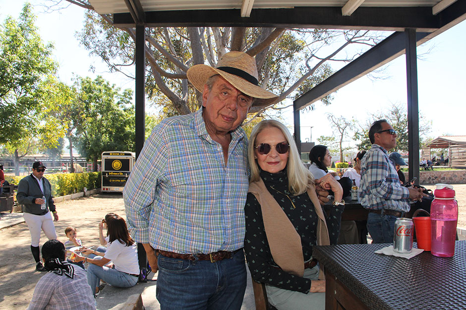 Carlos Valdés y Olivia Blanchet.