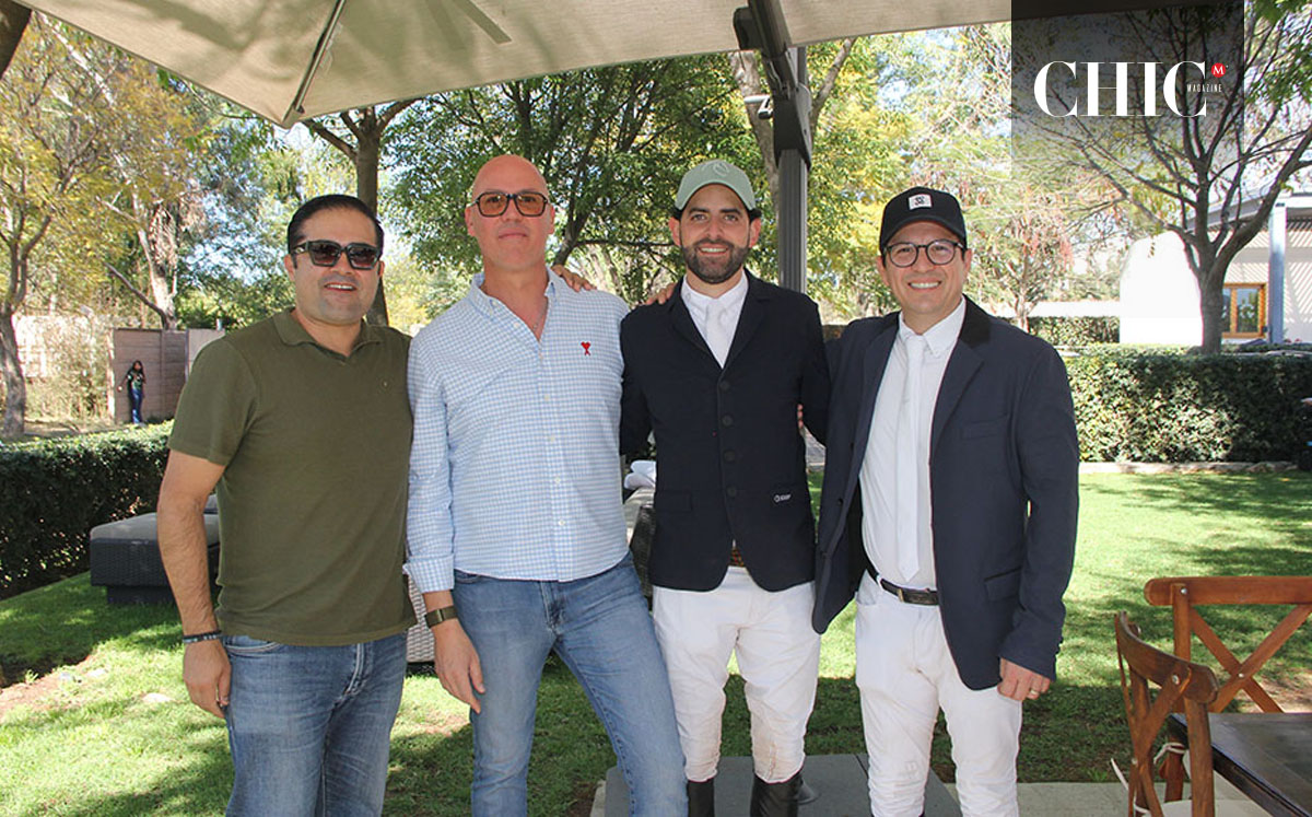 1 César Anguiano, Alfredo Meba, José Vallarta y Alfredo López