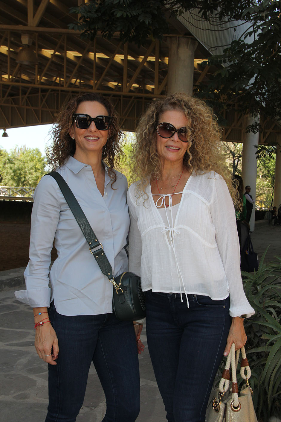 Corina Behar y Rosario Contreras