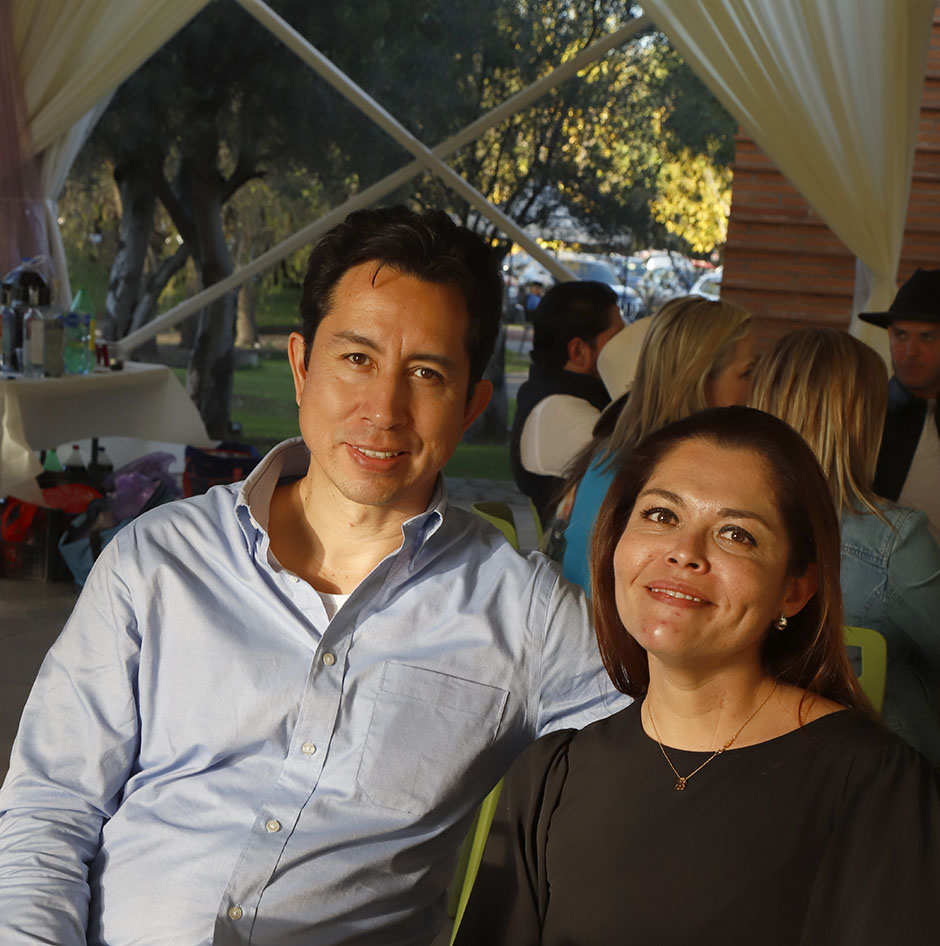Eduardo Letes y Míriam Aceves