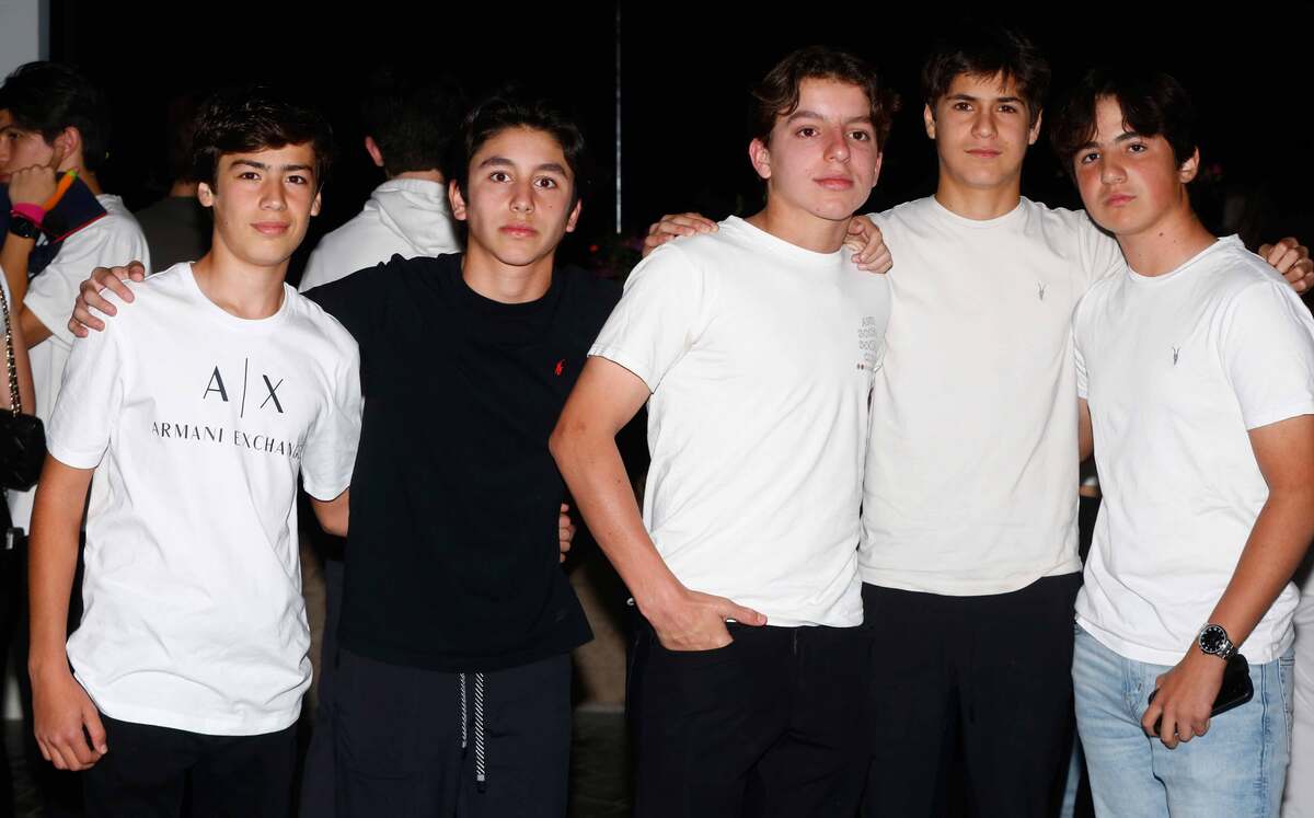 Eugenio Villarreal, Sergio García, Carlo Piccolo, Jorge Estrada y Marcelo Valle