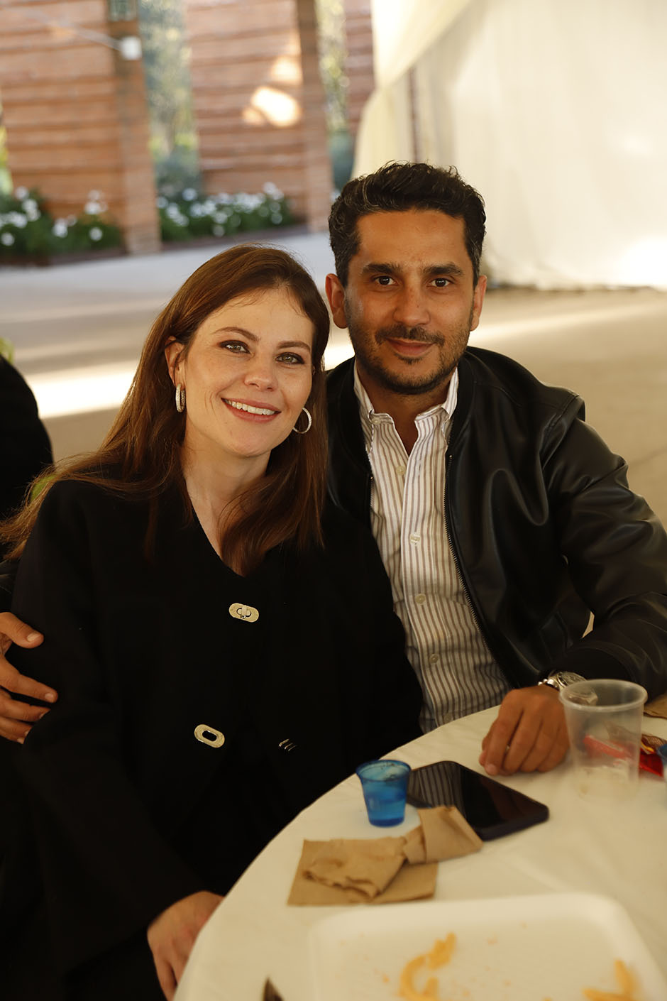 Gloria Aldana y Michel Lugo
